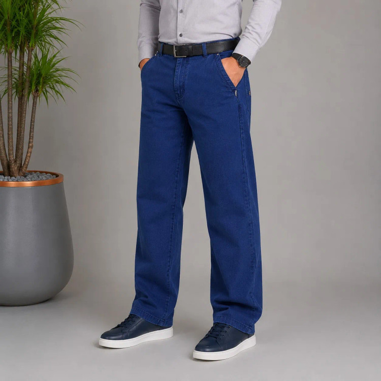 شلوار کتان مردانه کلاسیک مشکی و سبز یشمی سایز 42 تا 52