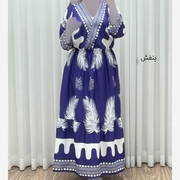 پیراهن ساحلی آیلین فلور بوگاتی فری سایز زنانه کد 1746 مناسب تا سایز 46