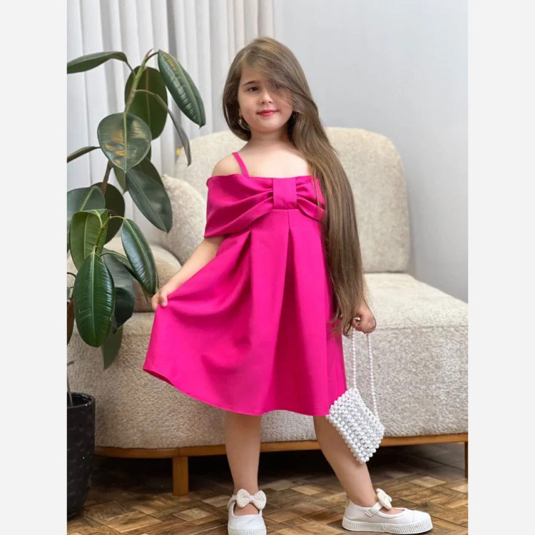 سارافون دخترانه مازراتی طرح پاپیون سایز 40 تا 60 رنگبندی متنوع
